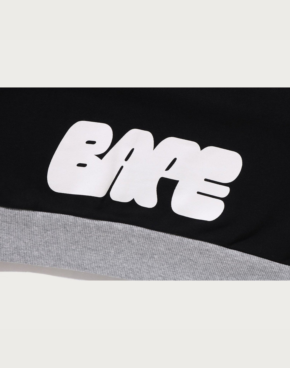 BAPE RELAXED FIT HALF ZIP SWEATSHIRT KIDS