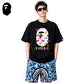BAPE STA Star Ape Head Men's Graphic T-Shirt - Black