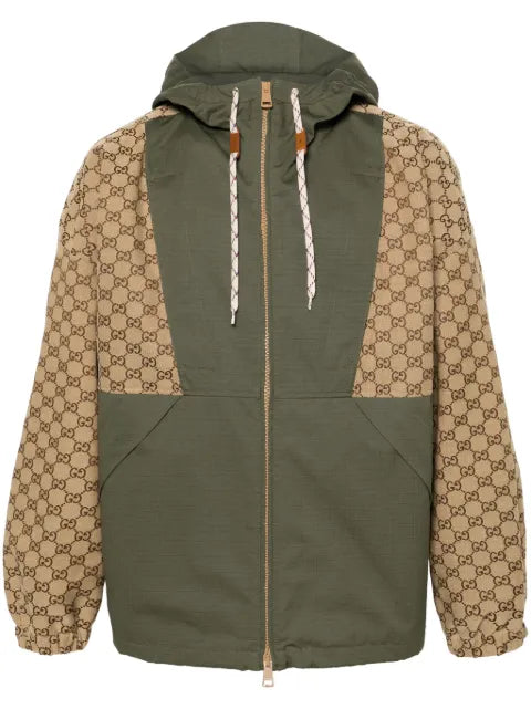 Gucci GG canvas hooded jacket