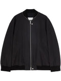 Jil Sander zipped bomber jacket