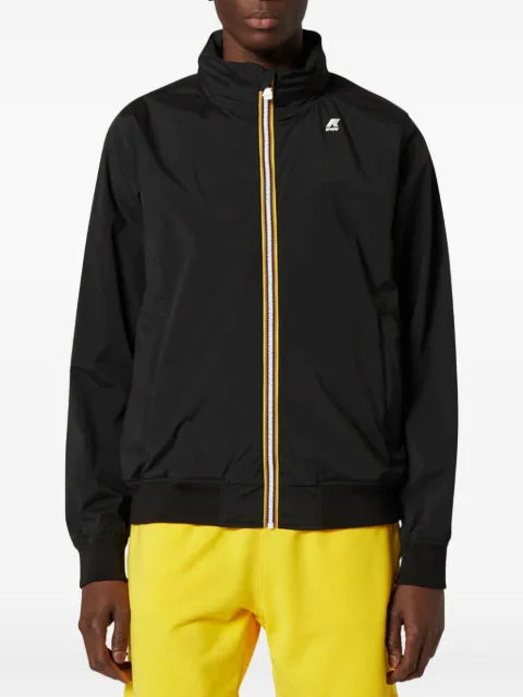 K-Way zip-fastening high-neck jacket