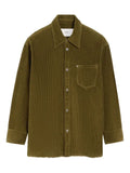 AMI Paris cotton corduroy shirt jacket