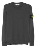 Stone Island Compass-badge crew-neck sweater