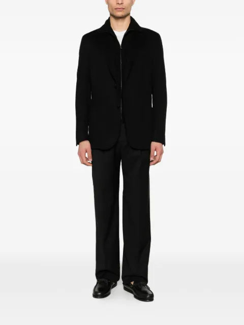 Zegna zip cotton jacket