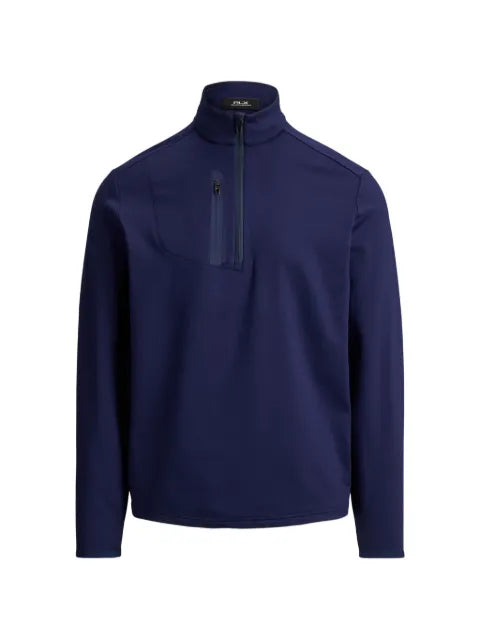 RLX Ralph Lauren quarter-zip blue sweatshirt
