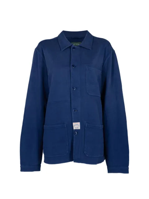Polo Ralph Lauren patch-pocket button-up overshirt