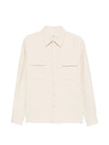 SANDRO flap-pocket overshirt