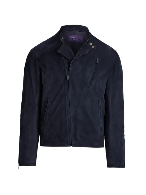 Ralph Lauren Purple Label Moto suede jacket