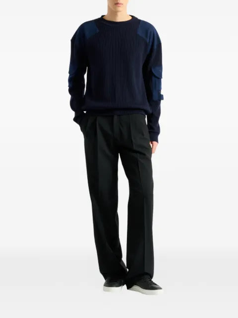 Balmain wool Balmain Vintage utility jumper