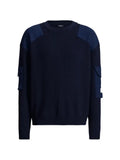 Balmain wool Balmain Vintage utility jumper