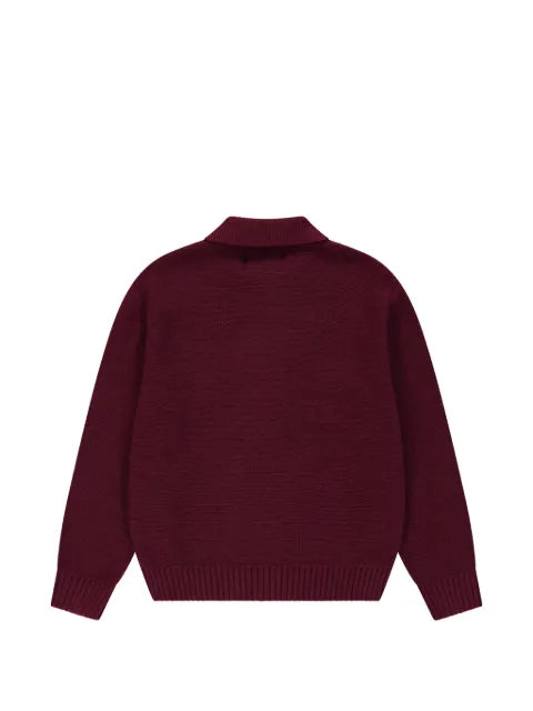 Arte Antwerp fine-knit polo sweater