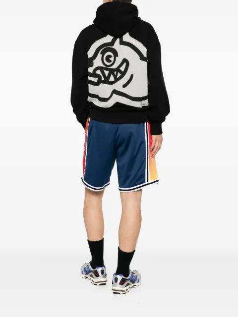 ICECREAM graphic-patch drawstring hoodie