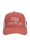 Fila Cody corduroy baseball cap with mesh back