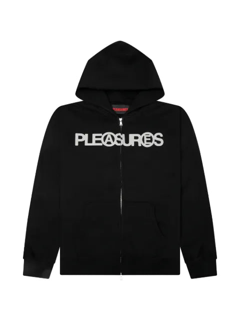 Pleasures zip-up hoodie