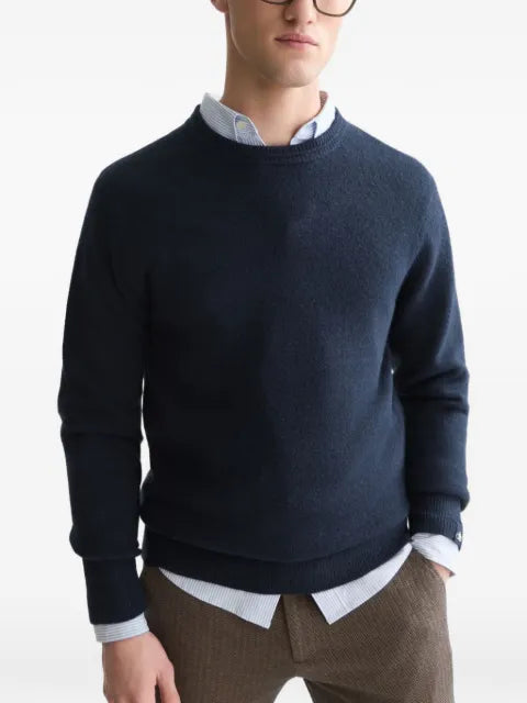 Scotch & Soda crew-neck ribbed-trim sweater
