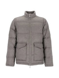 Eleventy padded cashmere jacket