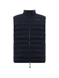 Ea7 Emporio Armani quilted logo-patch gilet