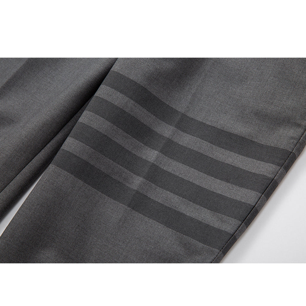 Thom Browne Style Four-Bar Pants