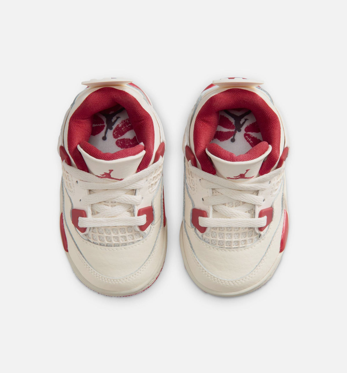 Air Jordan 4 Retro Valentine's Day | Infant/Toddler Lifestyle Shoe | Light Ivory/Canyon Rust/Siren Red