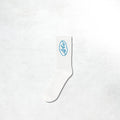Arte Circle Logo Socks: White