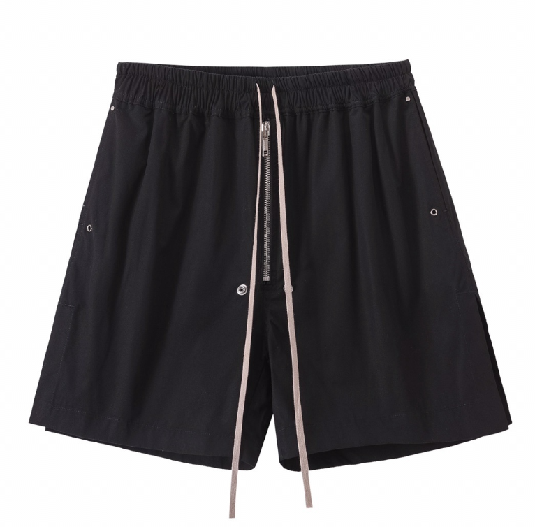 Black Drawstring Shorts