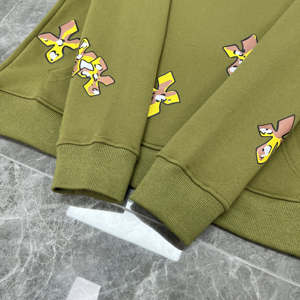 Chrome Heart Hoodie Croix Cross Hooded Sweater Loose Zip Cap