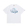 BAPE Blue Camo Graphic T-Shirt