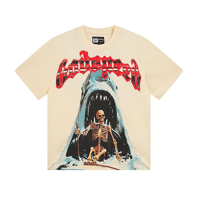 Godspeed Shark Skeleton Graphic T-Shirt