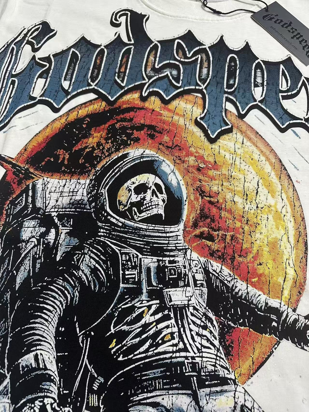 Godspeed Space Tour Astronaut Graphic T-Shirt