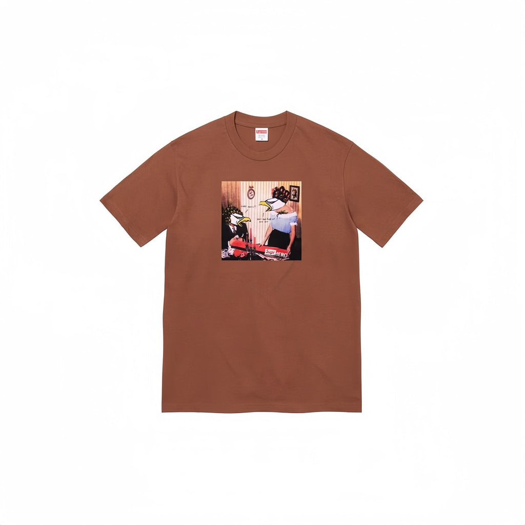 Supreme Curbs Cartoon Graphic T-Shirt