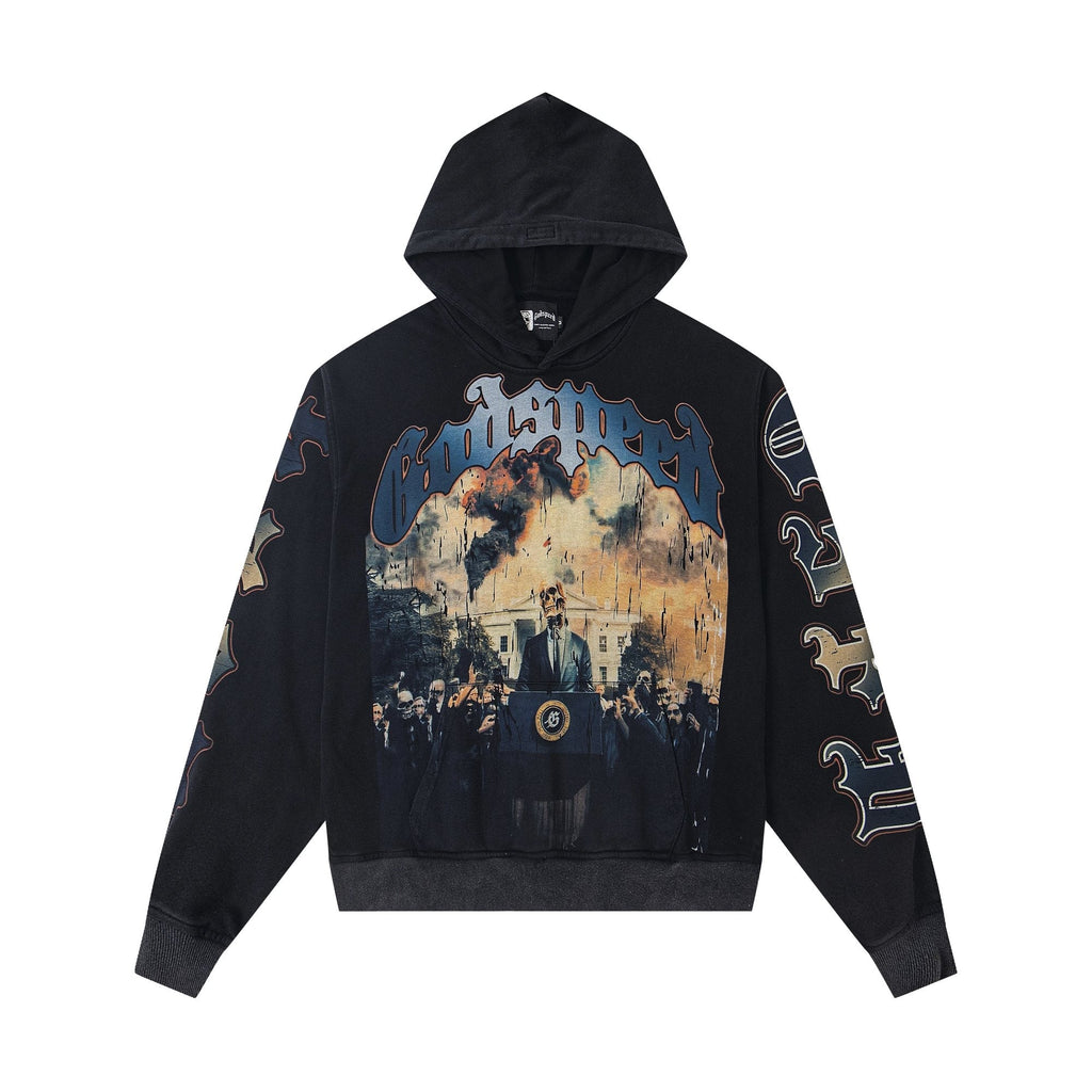 Godspeed Out of Many One Graphic Hoodie