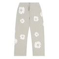 Denim Tears Cotton Wreath Baggy Sweatpants Grey