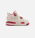 Air Jordan 4 Retro Valentine's Day | Infant/Toddler Lifestyle Shoe | Light Ivory/Canyon Rust/Siren Red