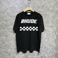Rhude T-shirts Printed Trendy Pure Cotton