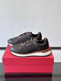 Ferragamo Men's Low-Top Lace-Up Sneakers