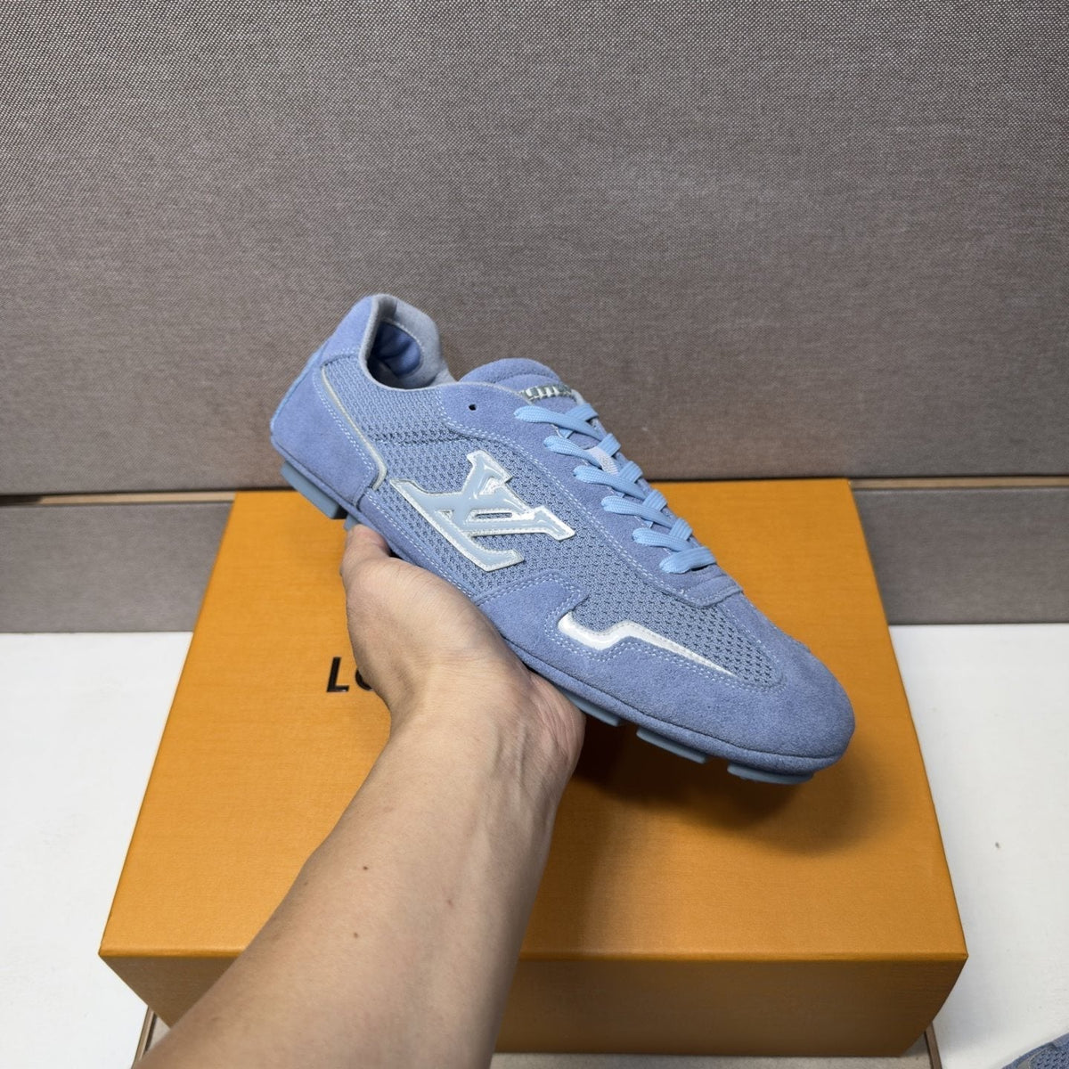 Louis Vuitton Men's Multi-Panel Low-Top Sneakers